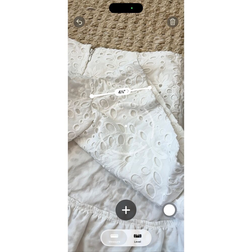 NWOT Lilly Pulitzer white eyelet skort coastal, Sz 2, $108 C9 - Picture 9 of 10